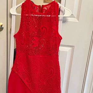 Red dress